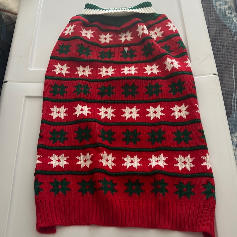 KYEESE Dog Sweater for Small Dogs, Knitted Dog Sweater, Turtleneck with Leash